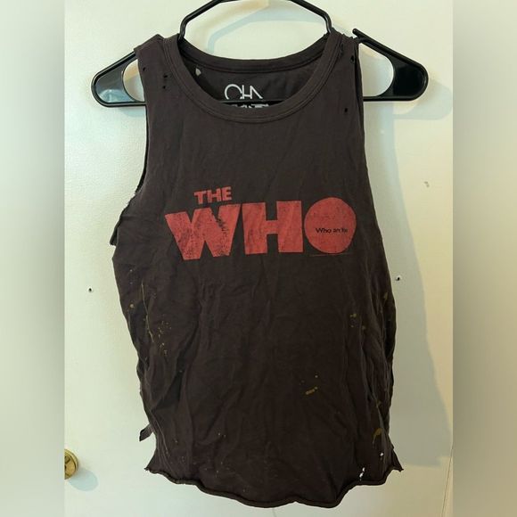 The WHO Distressed Tank Top Concert Tee XS - Picture 11 of 12
